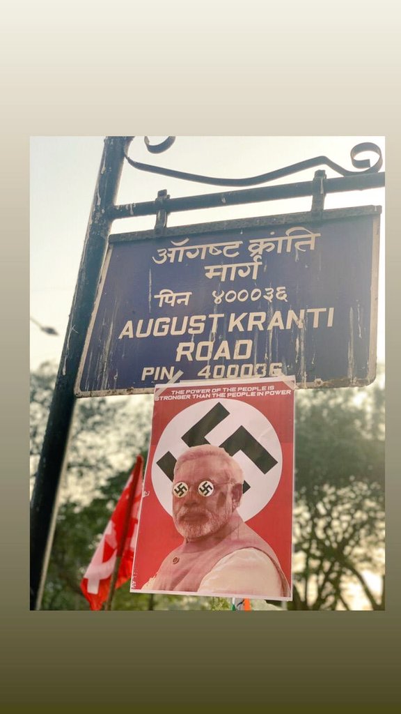 aipcsouthmumbai's tweet image. Yesterday we witnessed Mumbai rise up  against the unconstitutional and divisive Citizenship Amendment Act and the NRC, at the historic August Kranti Maidan, on a weekday afternoon ! 

#IndiaAgainstCAA
#MumbaikarsAgainstCAB 
#UnityIsOurReligion