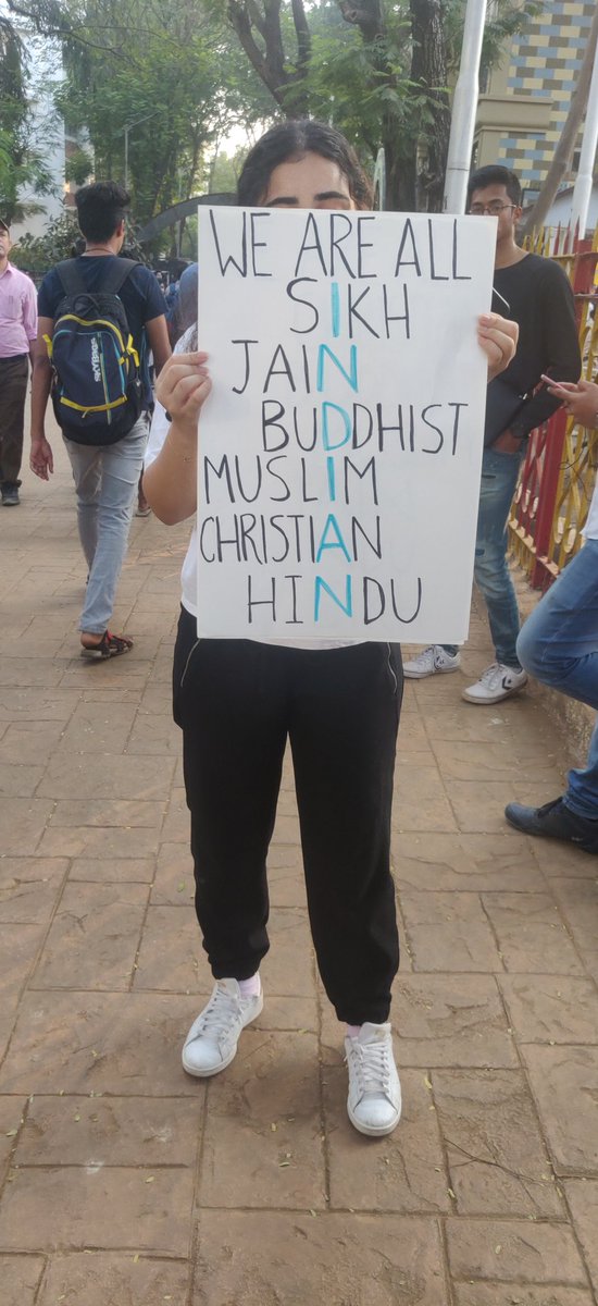 aipcsouthmumbai's tweet image. Yesterday we witnessed Mumbai rise up  against the unconstitutional and divisive Citizenship Amendment Act and the NRC, at the historic August Kranti Maidan, on a weekday afternoon ! 

#IndiaAgainstCAA
#MumbaikarsAgainstCAB 
#UnityIsOurReligion