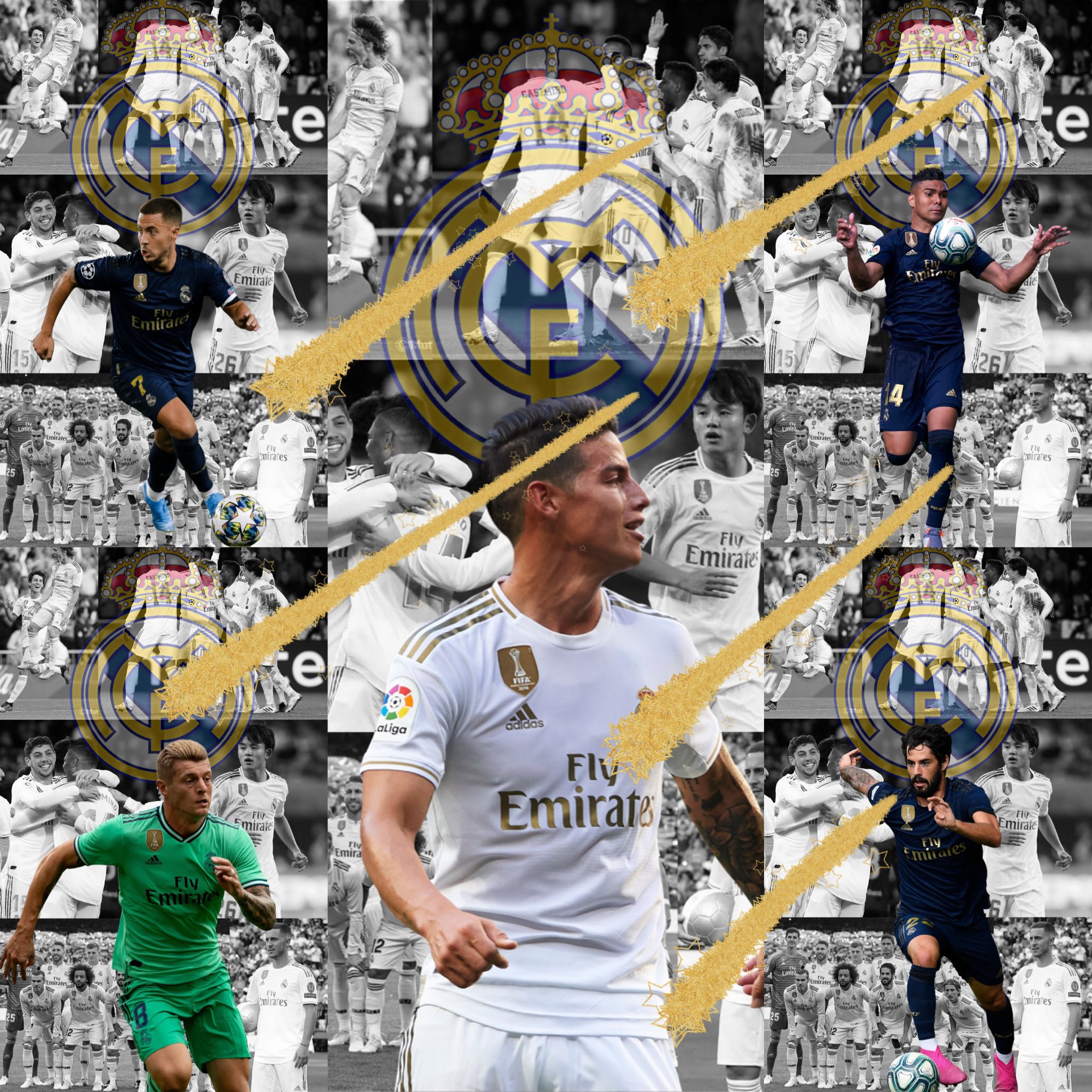 تويتر Ruckus على تويتر Real Madrid壁紙 フォロー Rt いいね で配布します Rt いいねがわかるスクショと欲しい選 手をリプしてください 選手 アザール トニ クロース ハメス ロドリゲス カゼミーロ イスコ セルヒオ ラモス モドリッチ 久保建英