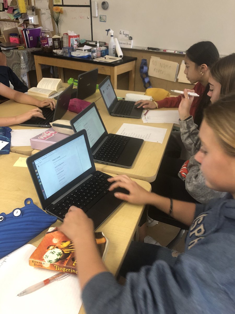 julinabert's tweet photo. My students had a good time trying to break out of the Tangerine themed escape room today. Only three teams escaped! https://t.co/9I3i00kp7Z