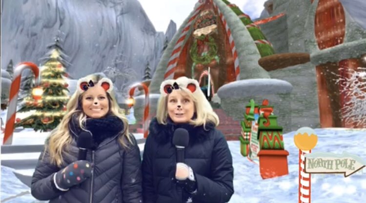 Almost forgot-lunch today was at the North Pole! Used <a href="/DoInkTweets/">DoInk Tweets</a> ✨magic✨ to create tomorrow’s  weather report for announcements with <a href="/mcmahon1st/">Mrs. McMahon's Class</a>  and <a href="/MrsDziekan1st/">Mrs. Dziekan’s First Grade</a>.  Snapchat filters + green screen = weather report from Santa’s workshop! #RaiderStrong @pcsd_lnlib <a href="/PCSD_LN/">Lannoye Elementary</a>