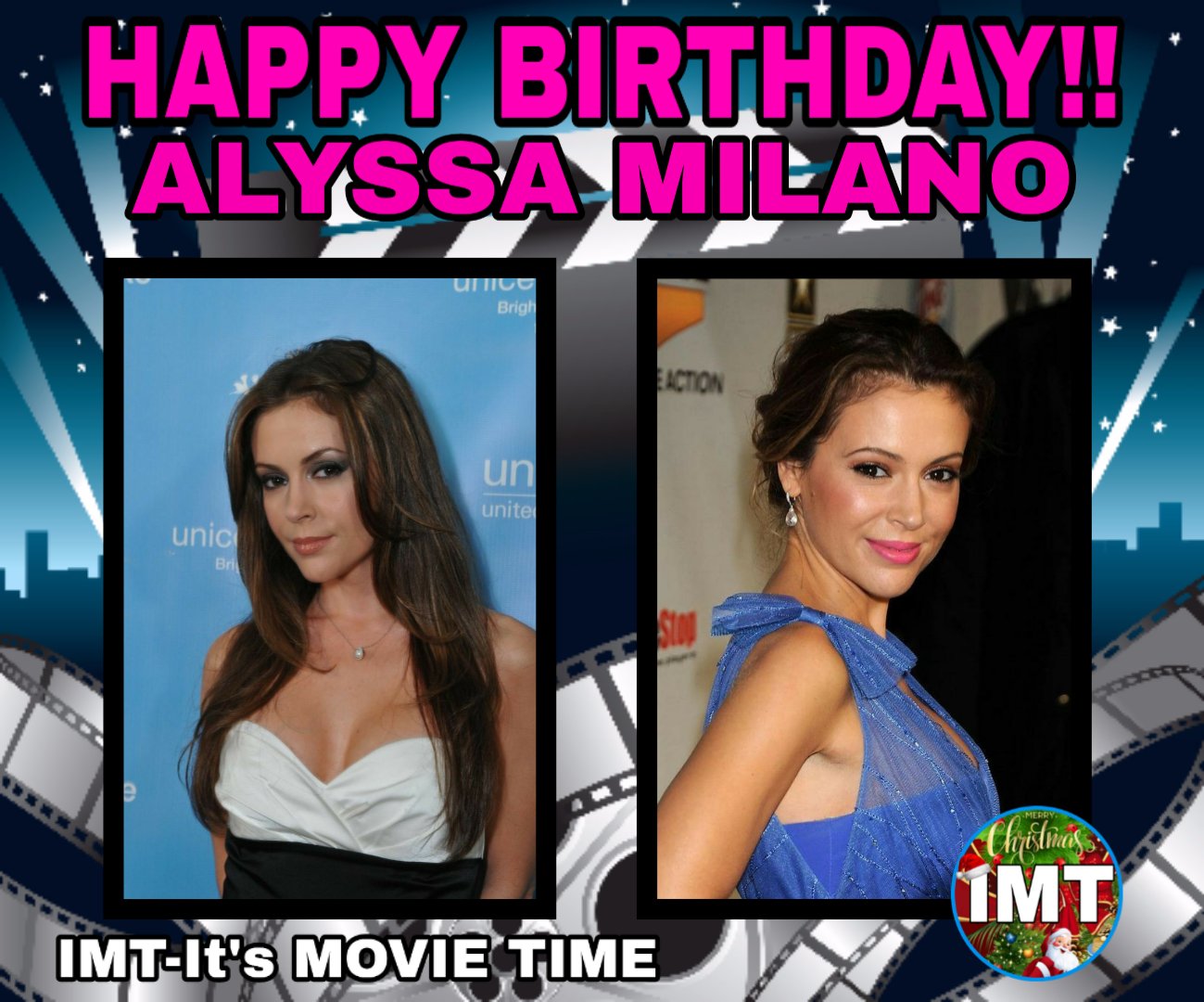 Happy Birthday to the Beautiful Alyssa Milano! The actress is celebrating 47 years. 