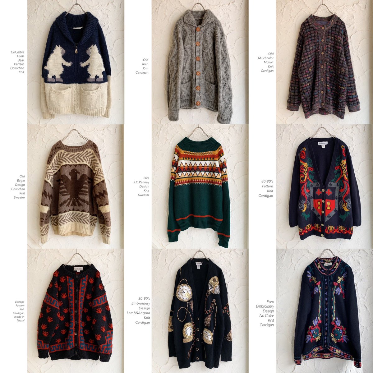 Taffee Twitterissa Taffeeオープン 本日の営業は19 00まで 新アイテム続々と入荷中 可愛いニットアイテムも Taffee 宮崎 古着 宮崎古着屋 四季通り 総柄ニット アランニット アニマル柄 刺繍ニット 古着女子 古着mix T Co Wtonw5q2ej