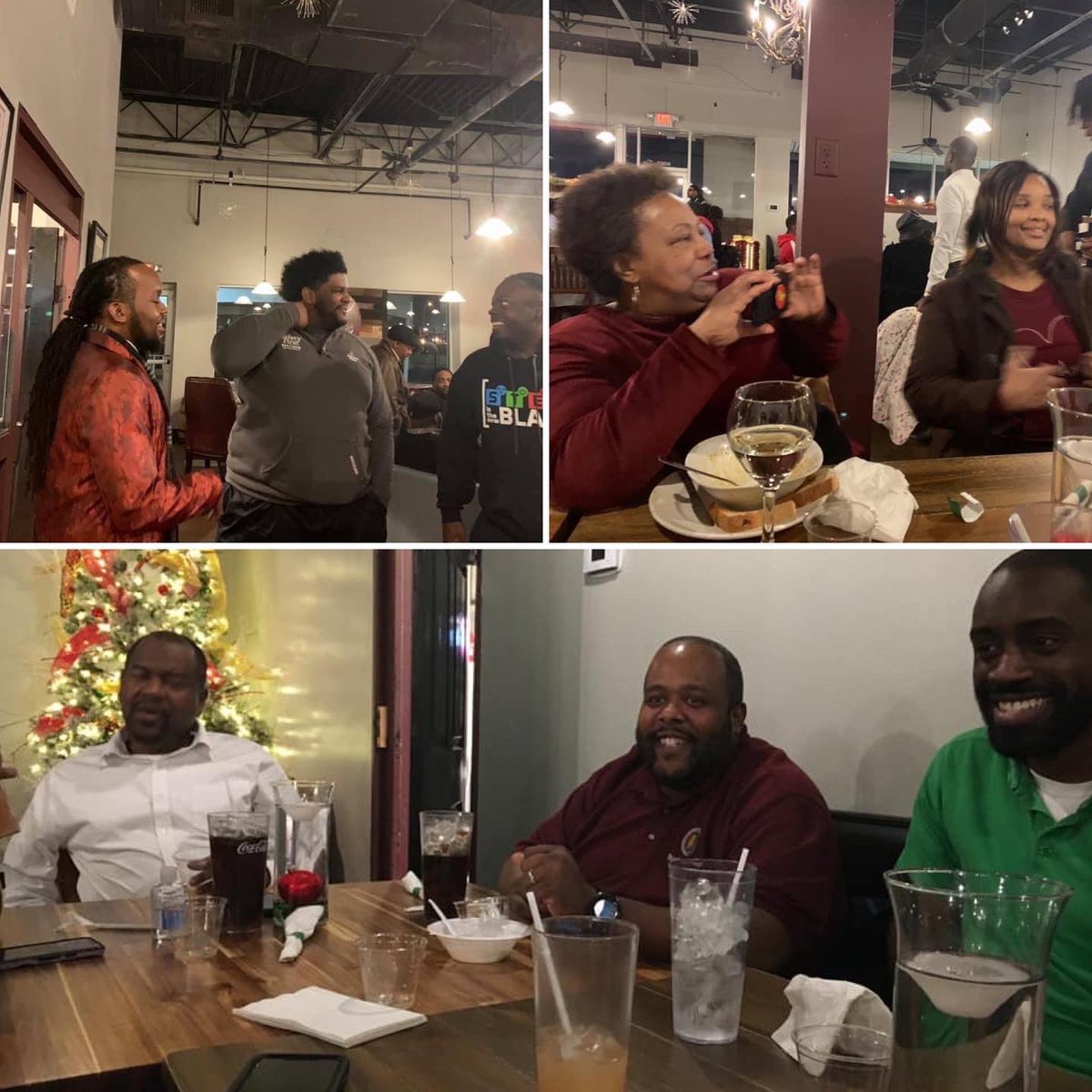 NSBEMP's tweet photo. Another Third Thirsty Thursday with NSBE Montgomery Professionals!! Good company, food, live music and networking at Wishbone Cafe. #nsbe #nsbemp #r3nsbe #nsbejr #cansbejr #scholarship #stem #mymgm https://t.co/TTP2Fb4oDn