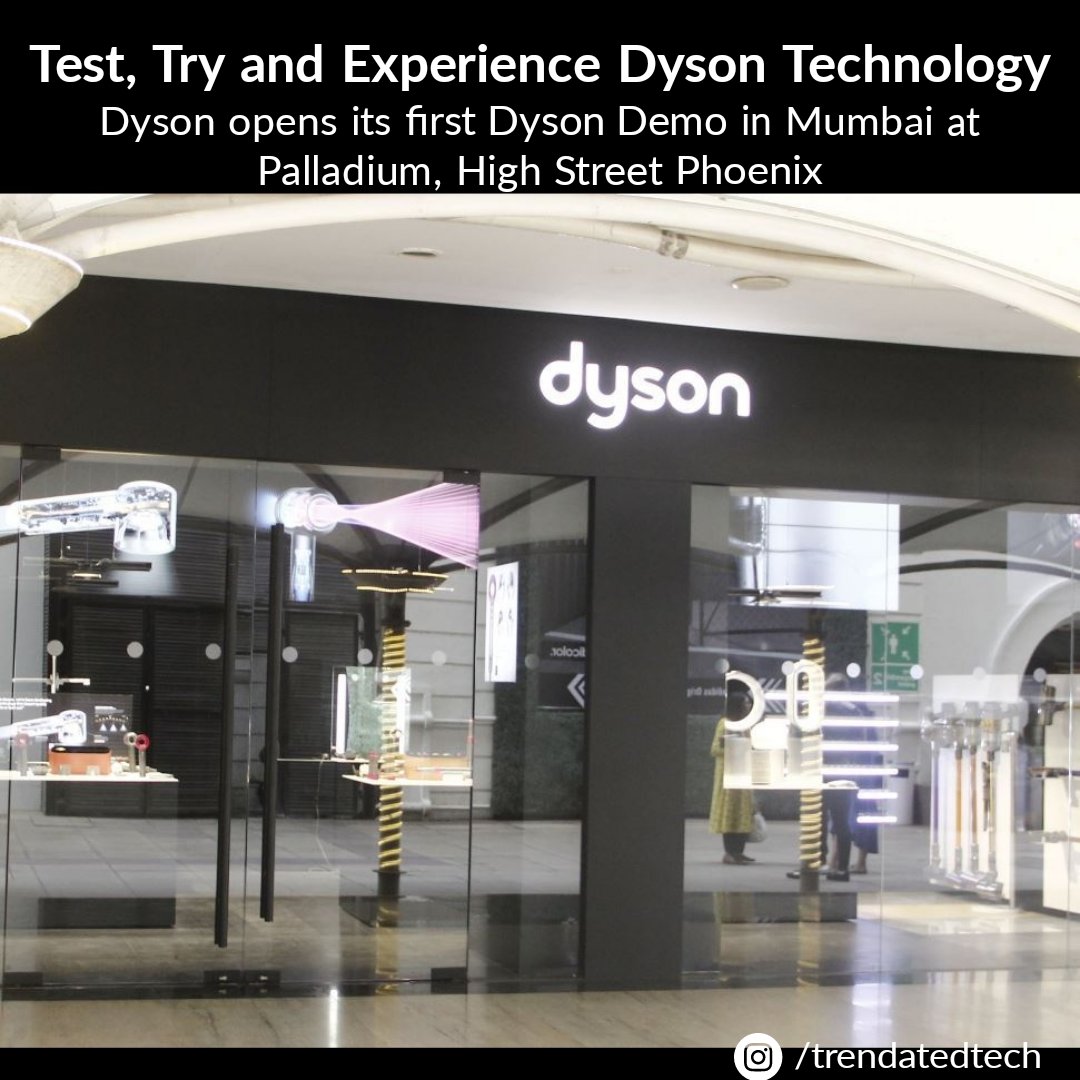 trendated's tweet photo. Dyson  officially opens the doors to its first Dyson Demo Store in Mumbai. The space has been engineered to encourage people to pick-up, test and experience Dyson’s technology.
#Dyson #dysonindia #dysonbeautyproduct #dysonproducts #dysonproduct  #dysonmumbai 
@Dyson
@DysonIndia https://t.co/5DzCqIU29Y
