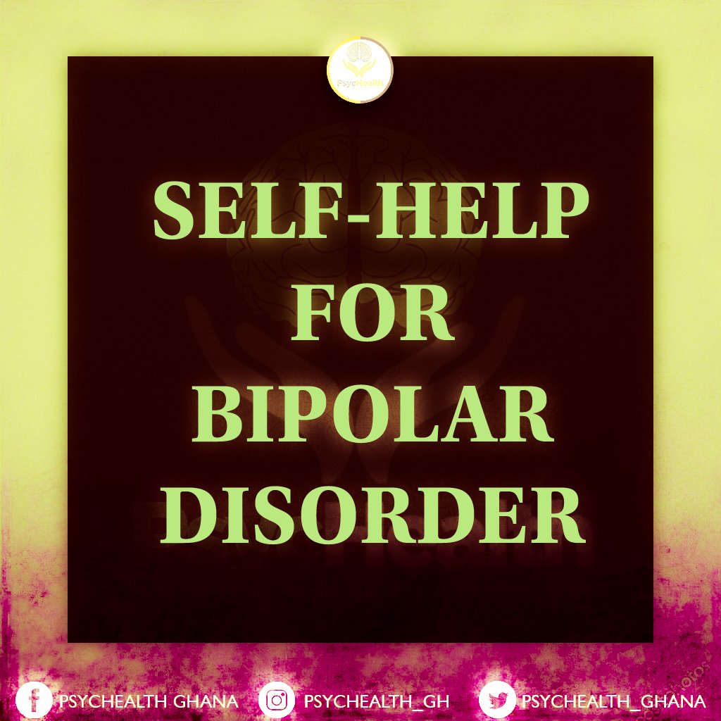 psychealthghana's tweet photo. While dealing with bipolar disorder isn’t always easy, it doesn’t have to run your life. But in order to successfully manage bipolar disorder, you have to make smart choices. ½ https://t.co/pw9mUz2hR5