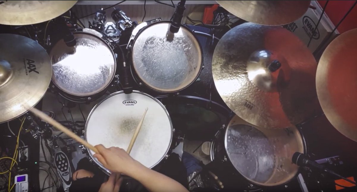 Check out the mighty Anttoni Välimaa in this "top-down" drum play-through video of our recent release, INHERITED:
youtu.be/aOH4Ke6Y24I