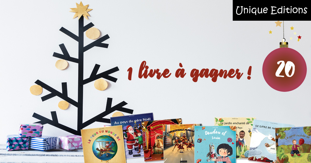 UniqueEditions's tweet photo. Jour 20 ✨CALENDRIER DE L'AVENT✨ ! 🎁 A gagner aujourd'hui : un livre au choix !
Pour participer :
1- Soyez fan de notre page FB
2- Likez et commentez
3- Partagez et invitez vos amis...
Tirage au sort demain matin !
Bonne chance à tous 🍀🍀
https://t.co/F6SS0Eo9VW https://t.co/h8hbzrxKCF