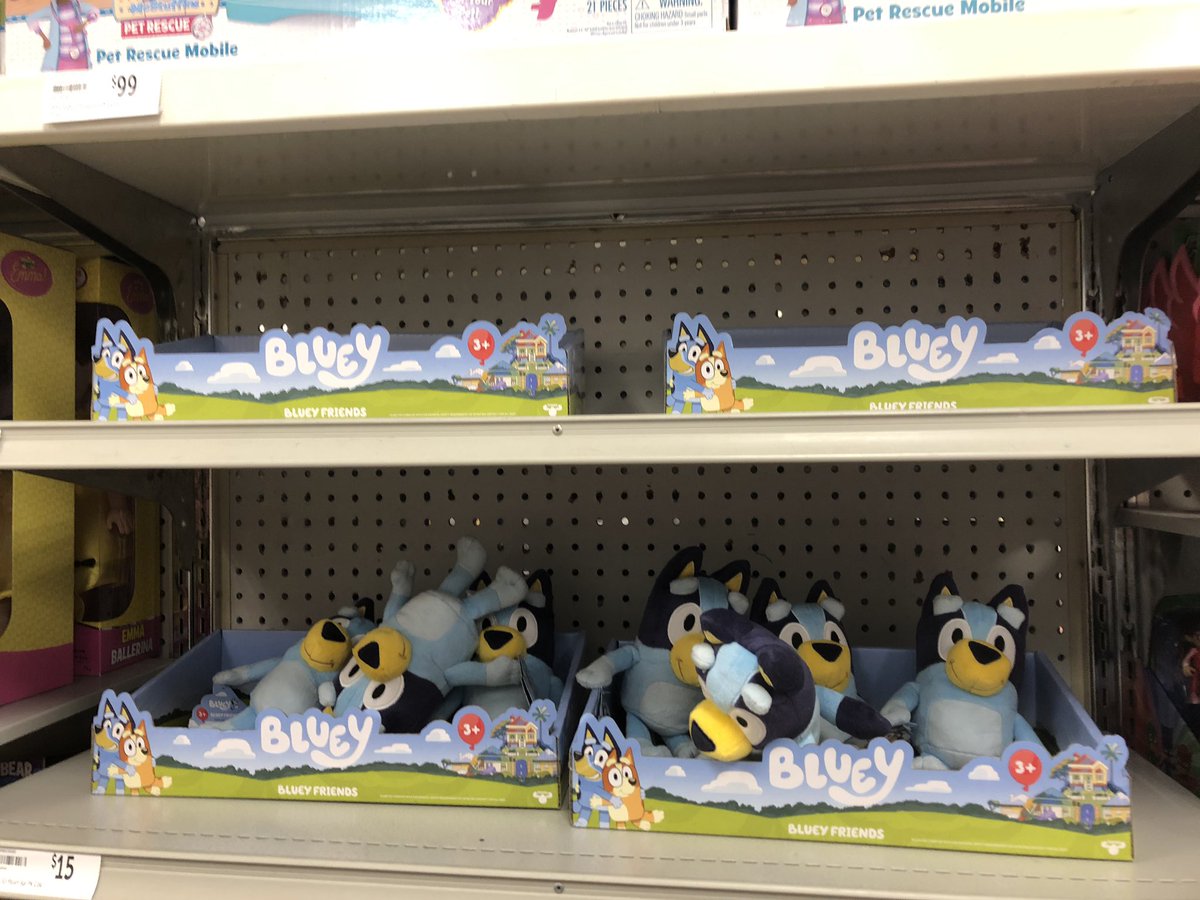 SimonCollins74's tweet photo. Do you even make a Bingo toy? #merchfail #bluey #istillloveyou https://t.co/7jgEWR8Ml1