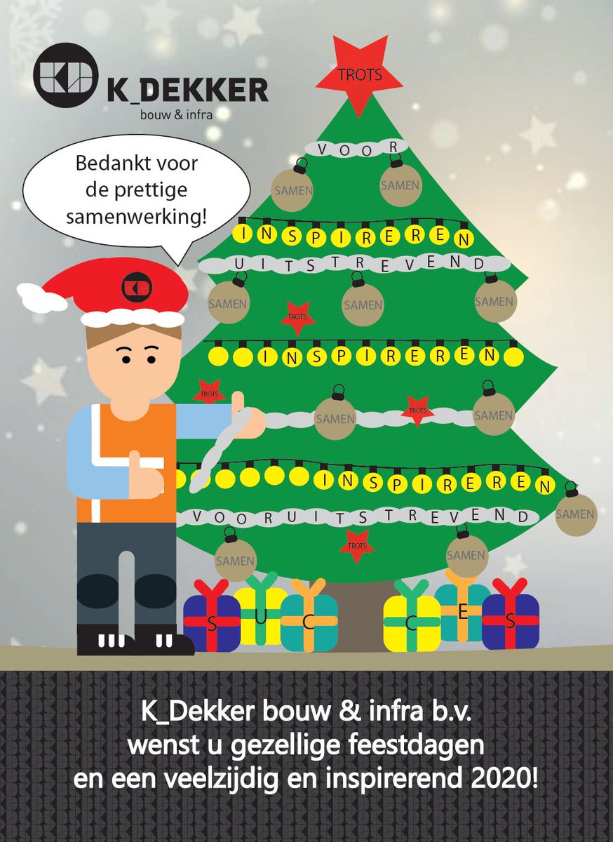 Van 23 december t/m 3 januari zijn wij gesloten vanwege de kerstvakantie. We staan vanaf maandag 6 januari 2020 graag weer voor u klaar!

Namens het directieteam en alle medewerkers wensen wij u gezellige feestdagen en een veelzijdig 2020!