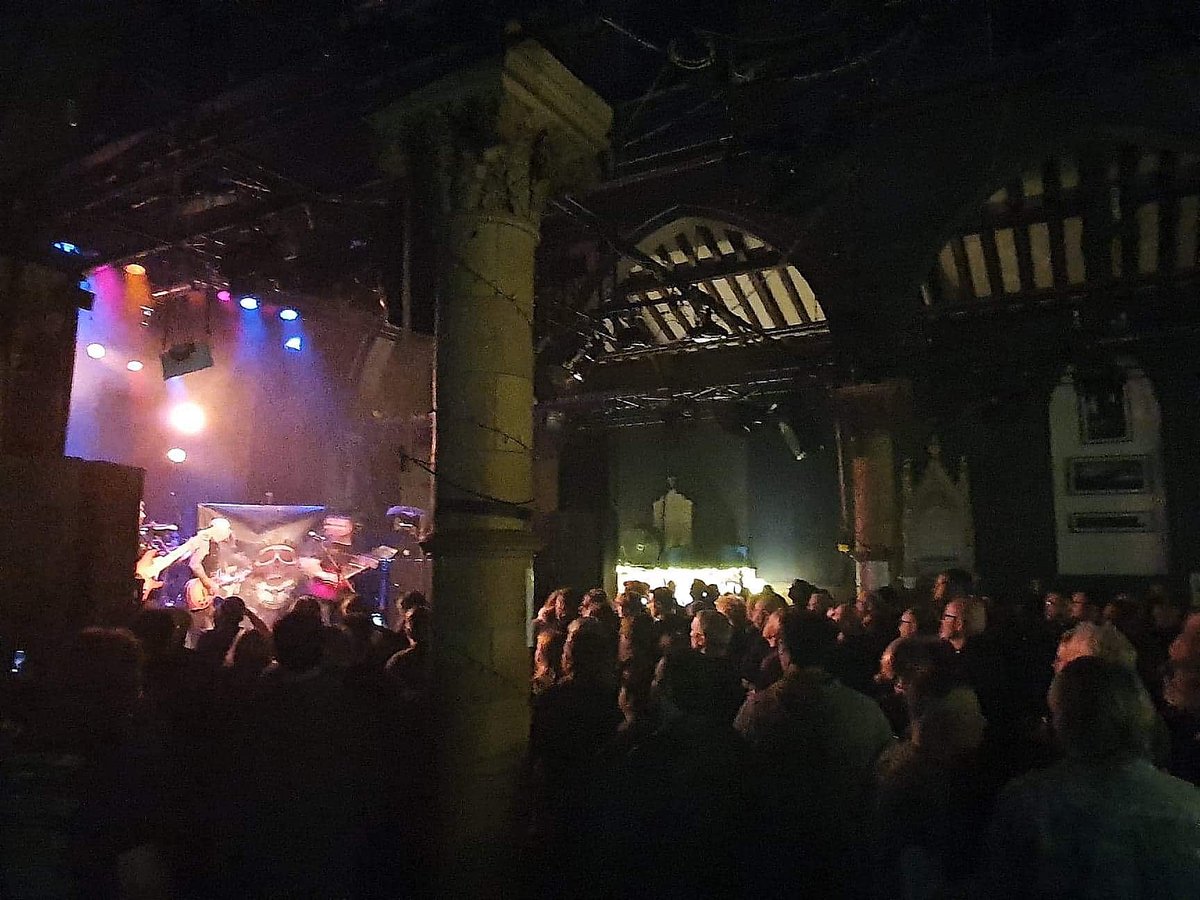 9milesdown's tweet photo. Colchester, WOW! What a show. So much energy in a beautiful venue. All the bands played a blinder. It was hot, loud &amp; bouncing. We can’t believe it’s the last date of the tour tonight, in London. Come join us for what will be a special night 👊🏻 #NineMilesDown #BritishLion #Tour https://t.co/KEuFXrc6aM