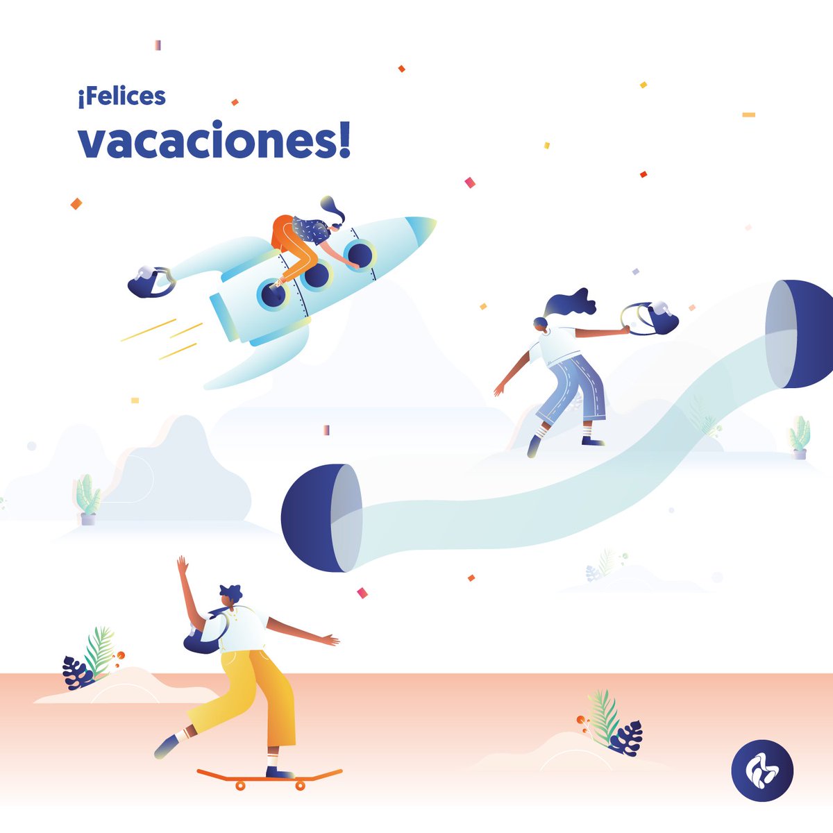 ¡Felices vacaciones a toda la comunidad educativa! 

Desde Factory Matters os deseamos unos merecidísimos días de descanso para reponer energías, y disfrutar de familia y amistades. ¡Nos vemos a la vuelta! 🚀