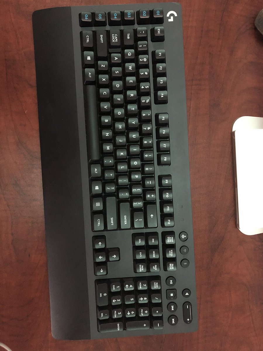 sanathnandasiri's tweet photo. Over the last year I have used #Logitech #g613 wireless #mechanical #keyboard .fast response time, programable 🔑 s for apps or games. 🔋 not sure I changed. Key press is awesome. Also this is gaming keyboard. Great for productivity. https://t.co/WoU1SqN7zP
