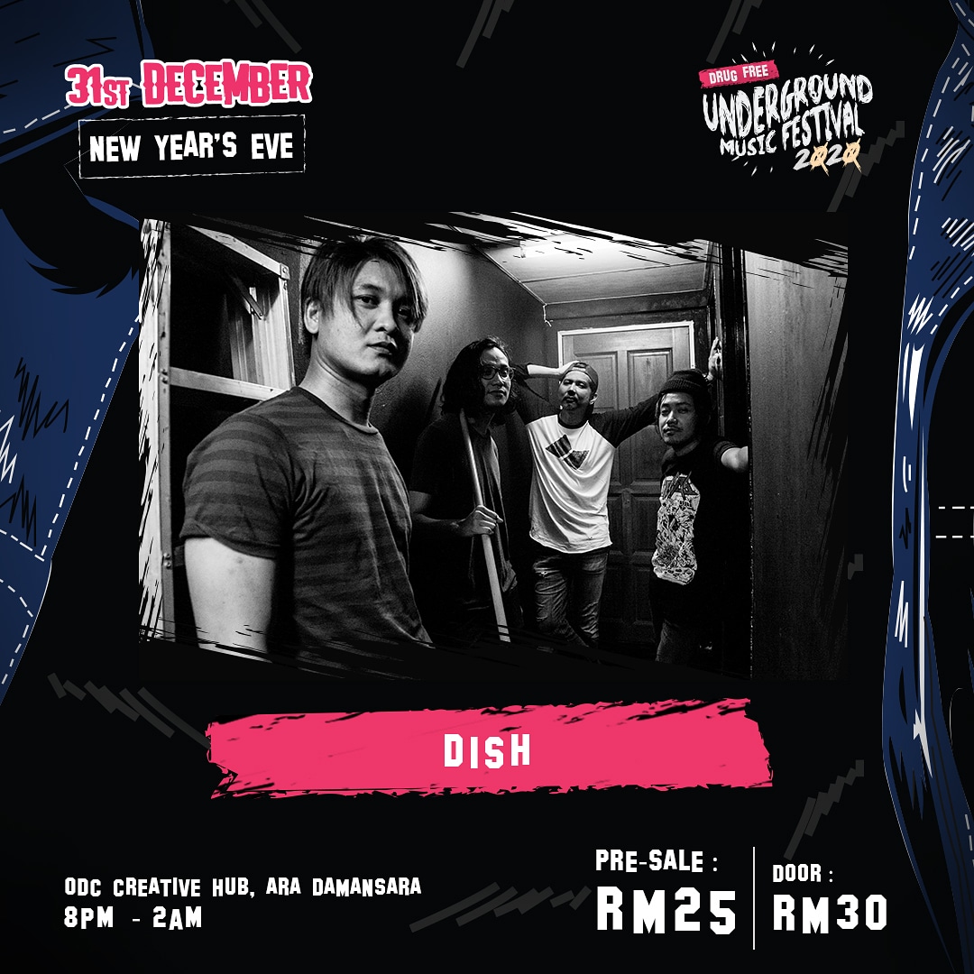 Menutup tirai 2019 di Drug free underground music festival!