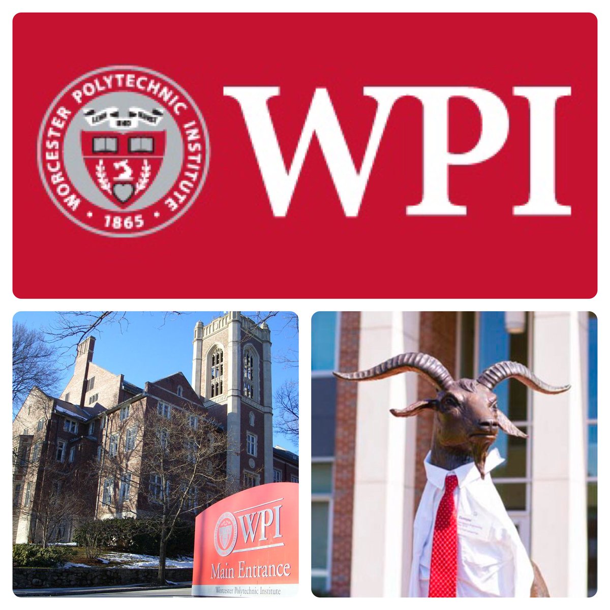 MickBastuga74's tweet photo. Excited to have been accepted at & offered by WPI. Huge thanks to Coach Galen Holmes and Coach Chris Robertson for the opportunity. #Engineers #GompeiTheGoat https://t.co/C9ZYJoVCYb