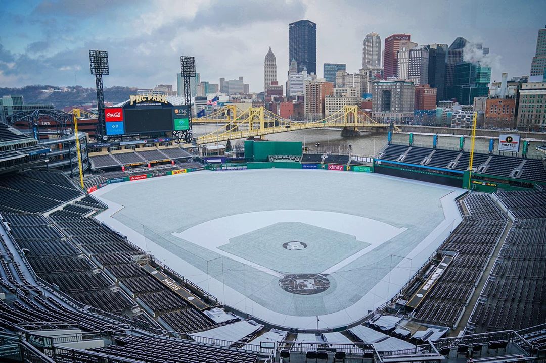 MLB's tweet photo. A beautiful sight at any time of the year.

📷@Pirates on IG https://t.co/KdZFnRRe6n