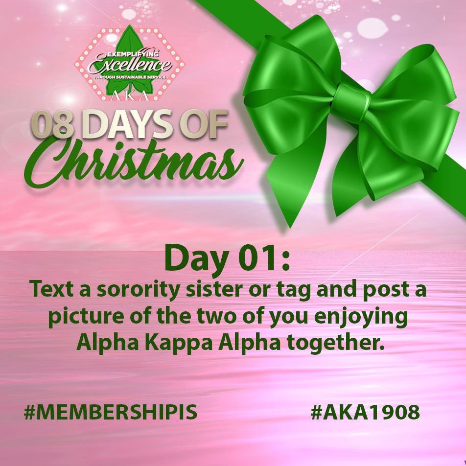 akasorority1908's tweet photo. Have you completed Day 1? Share below how! https://t.co/0vbORdPaK6