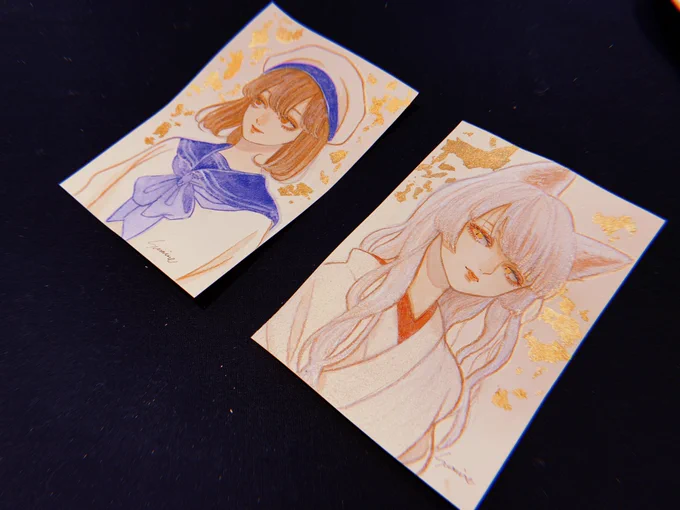 追加のミニ原画です☺️ 