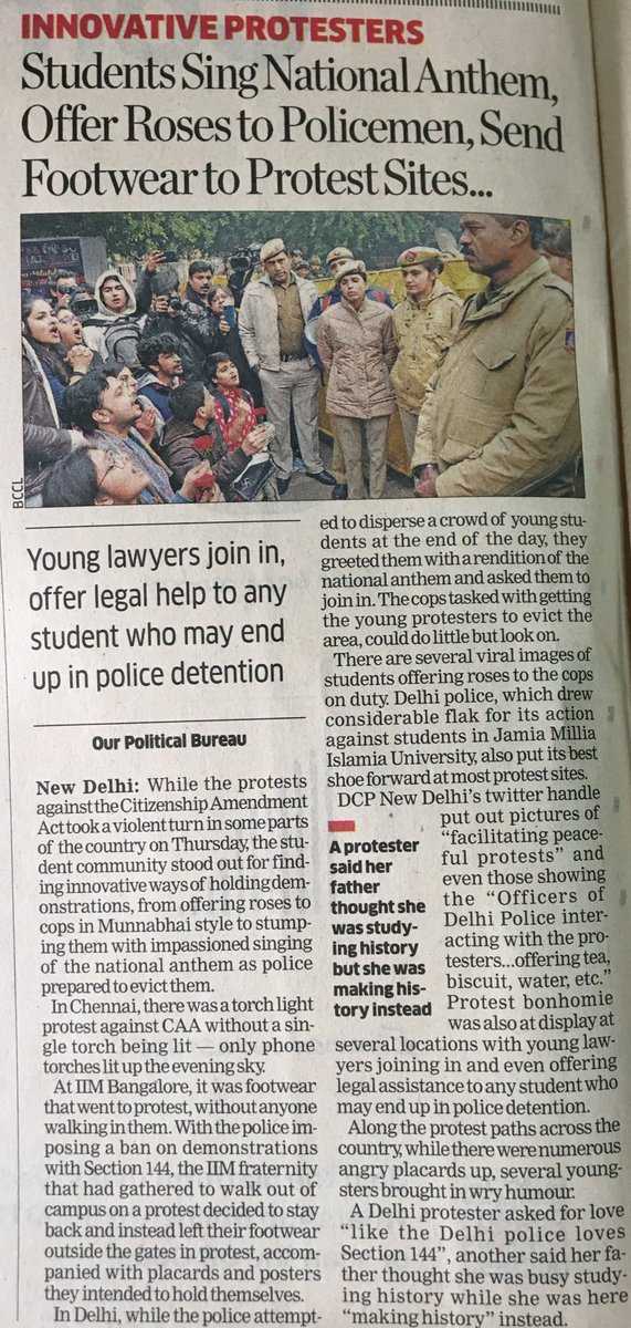 leenachaudharyy's tweet photo. As we can see that Lawyers get those #Lawyersinsurance and other facilities just bcuz of Kejriwal Sir and now they are also helping protesters. If they would b free their expenses then they can help their clients with whole heartedly. @ArvindKejriwal you can change everything🙏🏻😊 https://t.co/fsWFi4l9KV