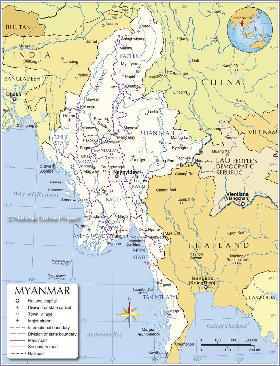 Myanmar has a border with China, Thailand, Laos, Bangladesh and India. 

Why didn’t the Rohingyas want to settle in China?