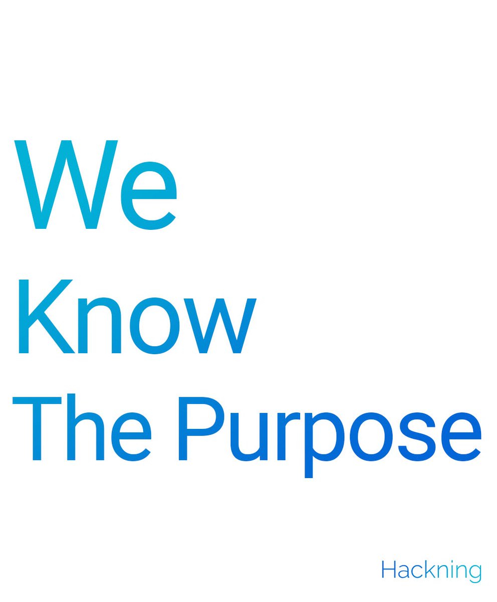 HackningHQ's tweet photo. We Know The Purpose
#WeKnowThePurpose #Hackning #Tech #India #startup #innovation #revolution #applications https://t.co/0nubEQy5Gq