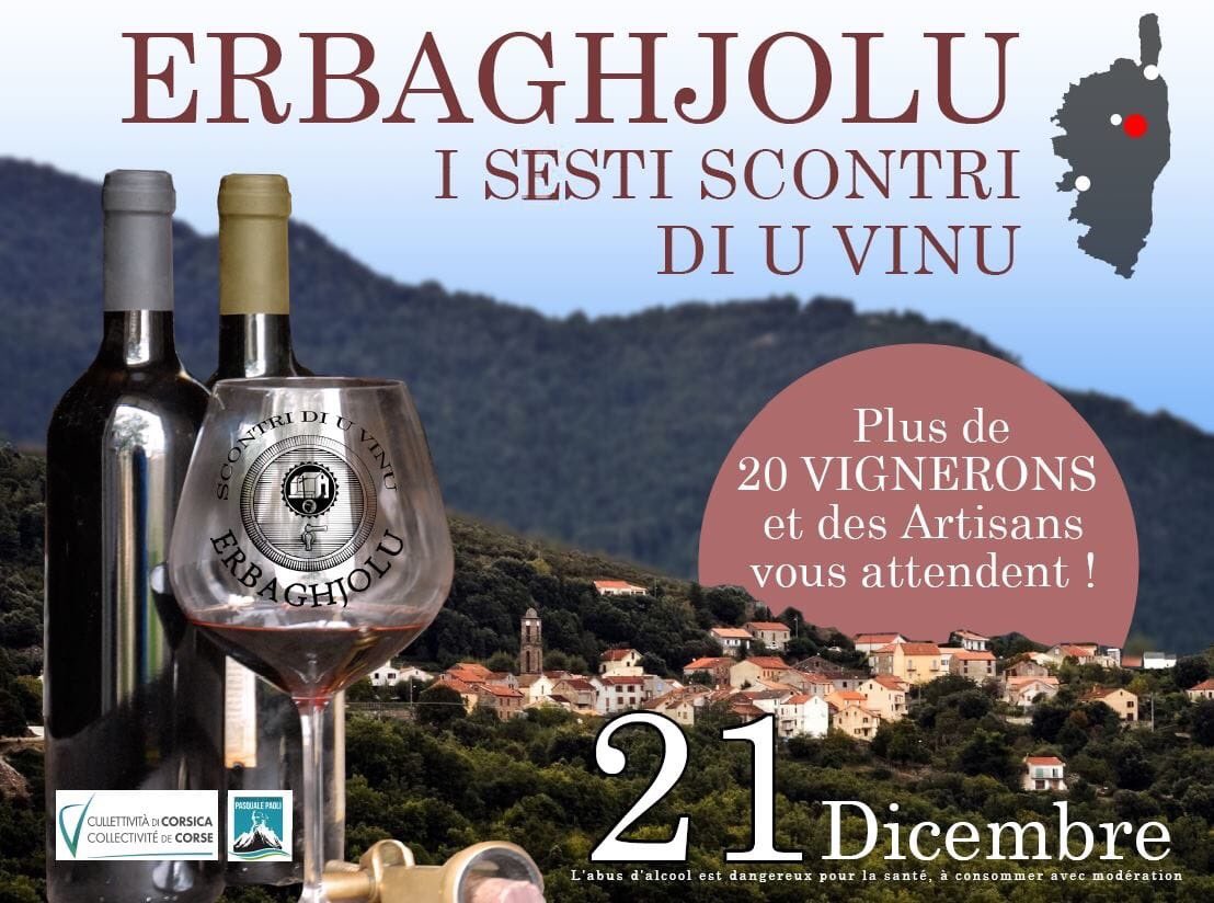 Vinu &amp; Spartera : À Truvacci dumane in Erbaghjolu un bighjeru in manu 🍷#ViniCorsi #Gastrunumia