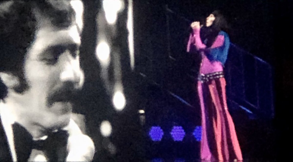 GourleyCarla's tweet photo. CHER!  She was amazing!  Vegas Show goes on tour ❤️ @cher is 73!!!! #lastminuteconcert #believe #ificanturnbacktime #abba #sonnyandcher #burlesque https://t.co/vnQTJV3SHZ