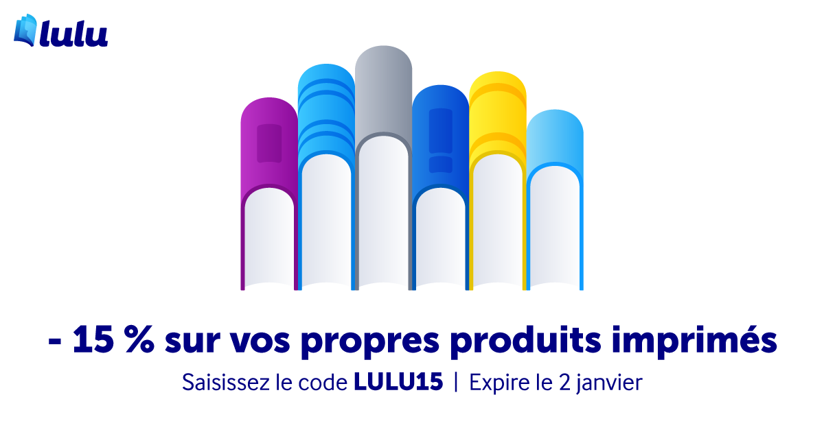 Profitez d'une dernière remise sur vos propres produits imprimés avant la fin de l'année : bénéficiez de - 15 % sur vos livres imprimés et calendriers ! 

buff.ly/2Z8A6hz