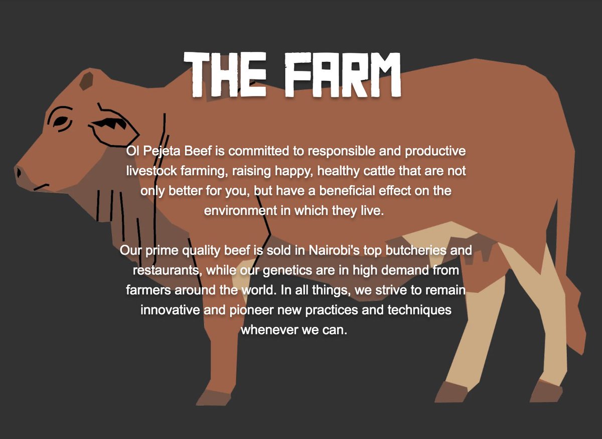olpejetabeef's tweet photo. Have a look at our new website if you haven't already! It offers more information on our history, philosophies and processes:
https://t.co/dPBrKpSkBm
Get in touch to find out more and remember - always check the traceability of your meat.
#ConservationBeef #GrassFed #FreeRange https://t.co/zwIp7jxMMG
