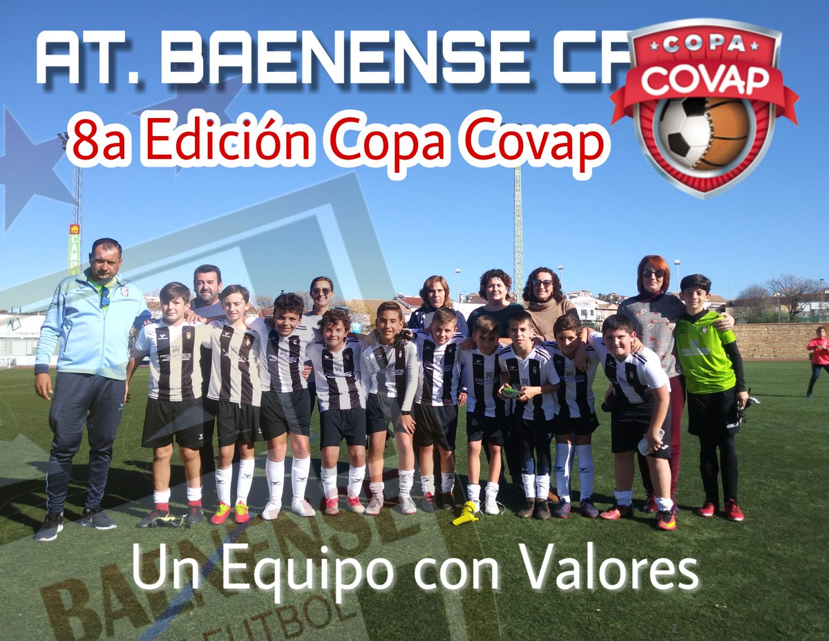 Ya estamos en la <a href="/CopaCOVAP/">Copa COVAP</a>
#AtBaenenseCf.
#BlanquinegrosSiempre