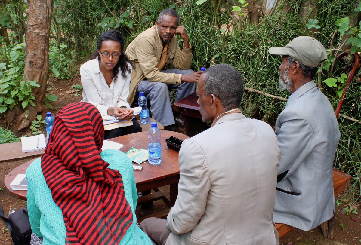 _embode_'s tweet photo. @_embode_ is currently undertaking #fieldresearch into how social norms and #stigma can drive #humantrafficking as well as be a barrier to the reintegration and recovery of survivors. Our national researcher in #Ethiopia is featured here conducting a FGD with community leaders. https://t.co/shg9DxXVkG