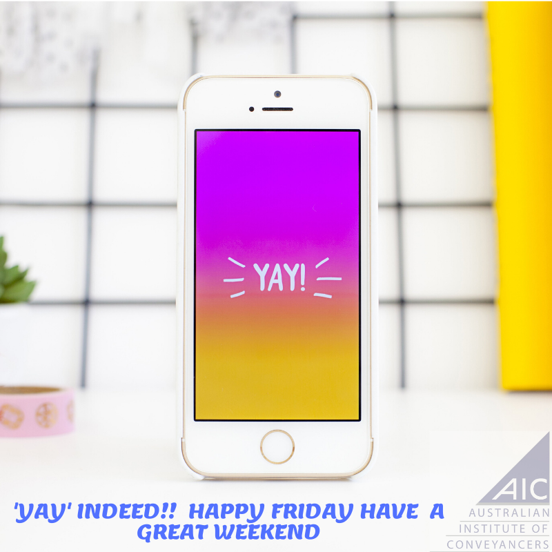 Enjoy the weekend!