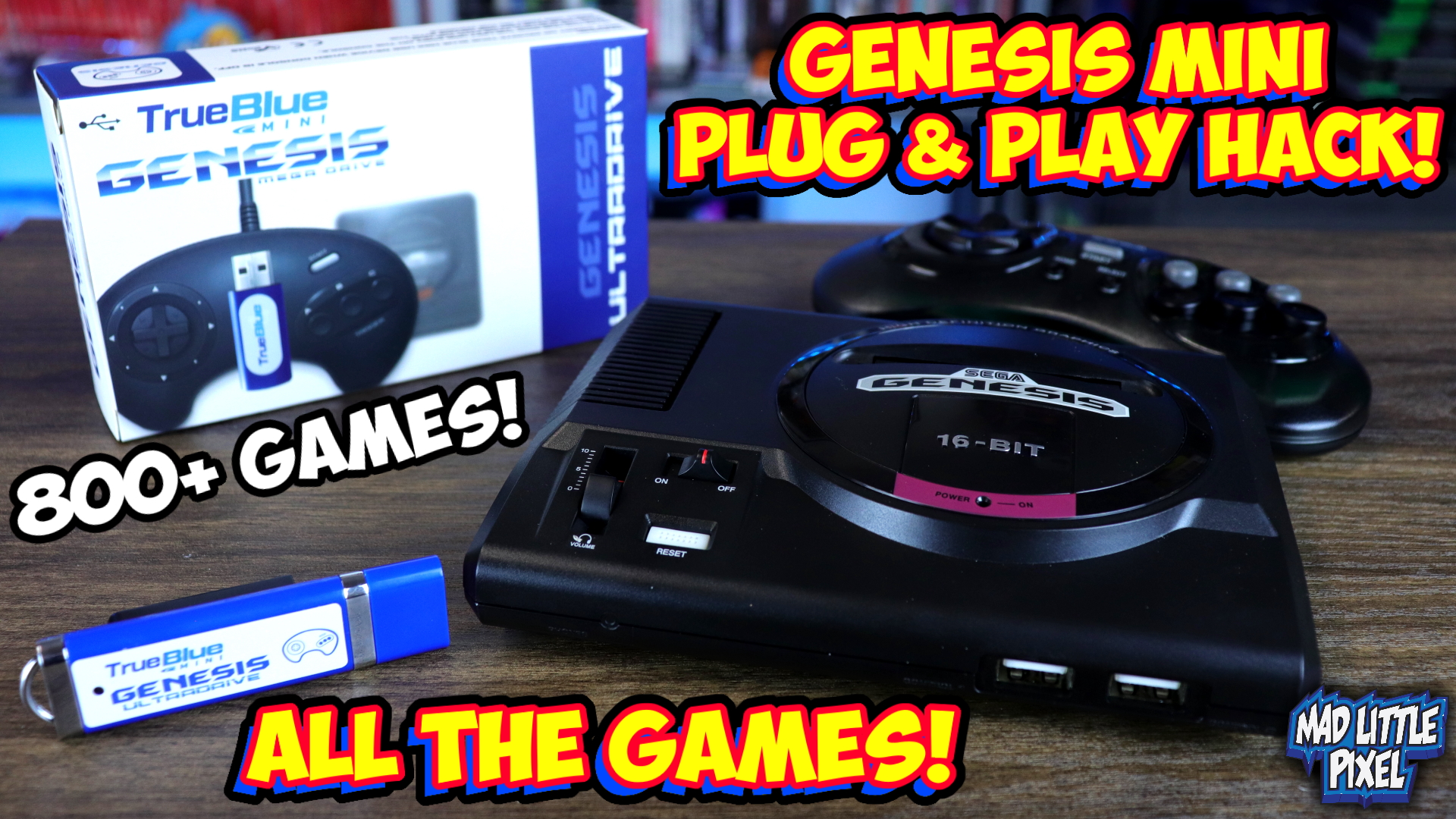 sega genesis mini hacking
