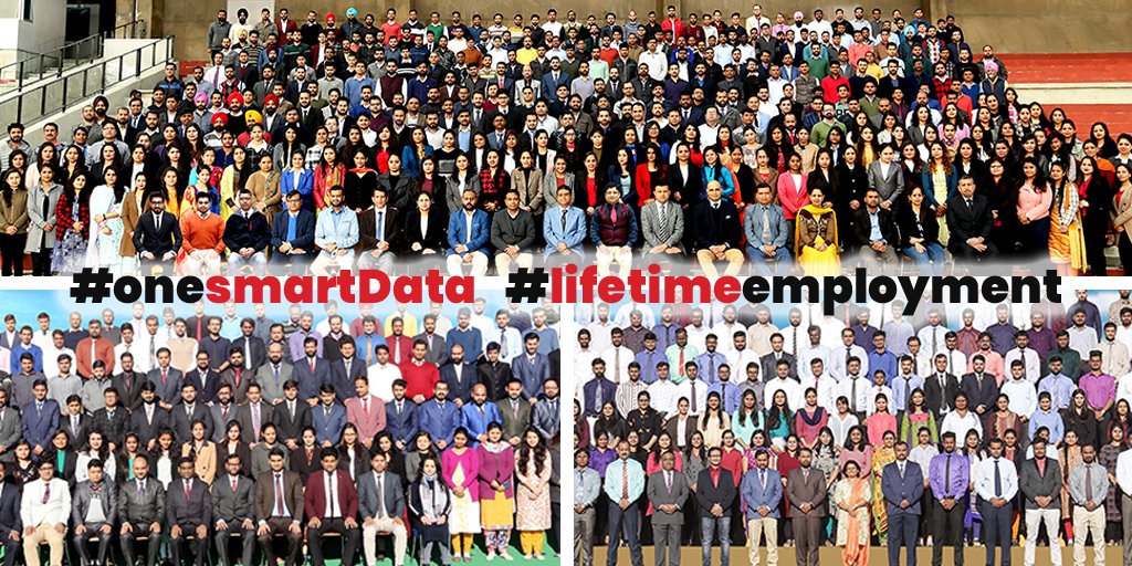 sdeievent's tweet photo. #smarTians are our true assets. Our beliefs, ideologies and practices forming #smartDataWorkCulture has led to the evolution of a trailblazing initiative of #LifeTimeEmployment.
We #congratulate every #smarTian on being part of our #NextGenerationServices. #ScalingExpectations https://t.co/YaxvSbIuZJ