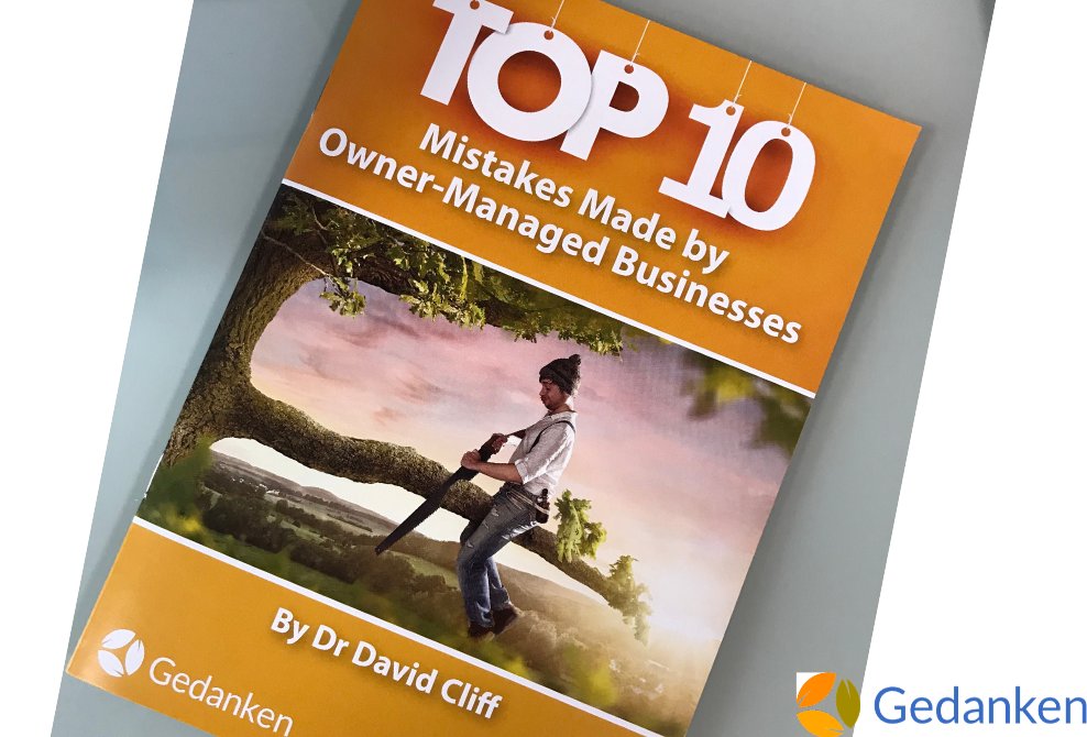 David_Cliff's tweet image. A look back could help you plan for a more prosperous 2020 &amp;amp; raise profits. Reducing mistakes is key growth of your #OwnerManaged #Business. Learn the biggest errors we make in my new booklet for #SMEs. Email us at actnow@gedanken.co.uk with your details and we send one out.