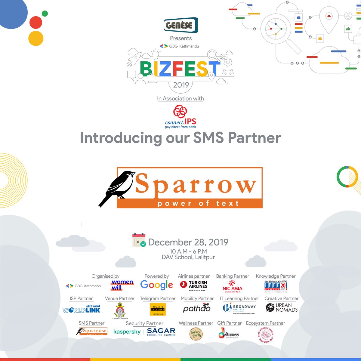 Sparrow Sms On Twitter Thank You Gbg Kathmandu We Are Happy To Be Part Of The Google Business Group Kathmandu Bizfest Bizstart 2019