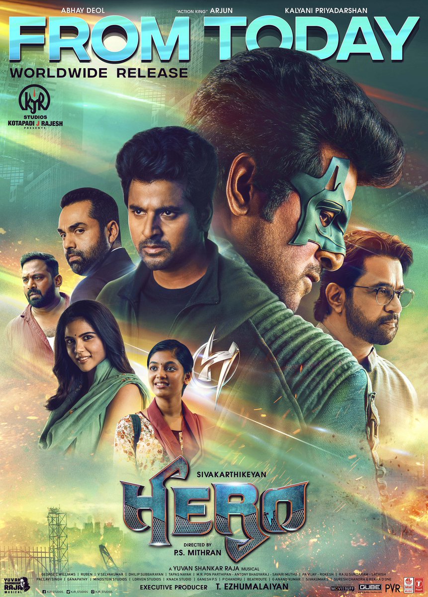 ArvintOffl's tweet photo. #HeroReview As A Public Review

@Psmithran Story Line 5/5 
@Siva_Kartikeyan Performance 5/5
@thisisysr Bgm 5/5
@kalyanipriyan Act 5/5

Full Review Sollanuna 100/100...

Padathula Full Ah #Education Pathi than Pesuranga... 

Oru Hollywood Padam Pakkaru Maari Irukku #Batman 🔥🔥🔥 https://t.co/ivykJ6b888