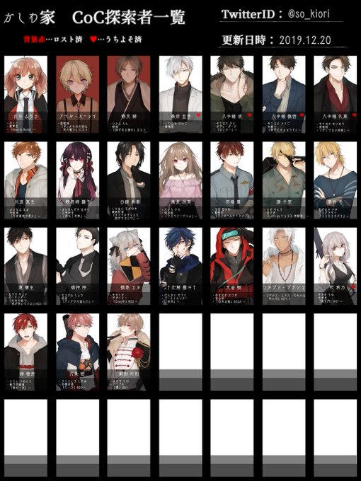 探索者一覧のtwitterイラスト検索結果 古い順