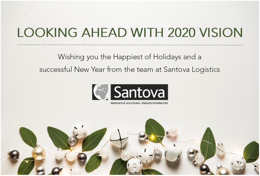 Wishing you and your loved ones a safe and joyous Festive Season and a Happy New Year. 

#Santova #logisticsmanagement #SupplyChain #exports #Import #freight #NewYear2020 #FestiveSeason