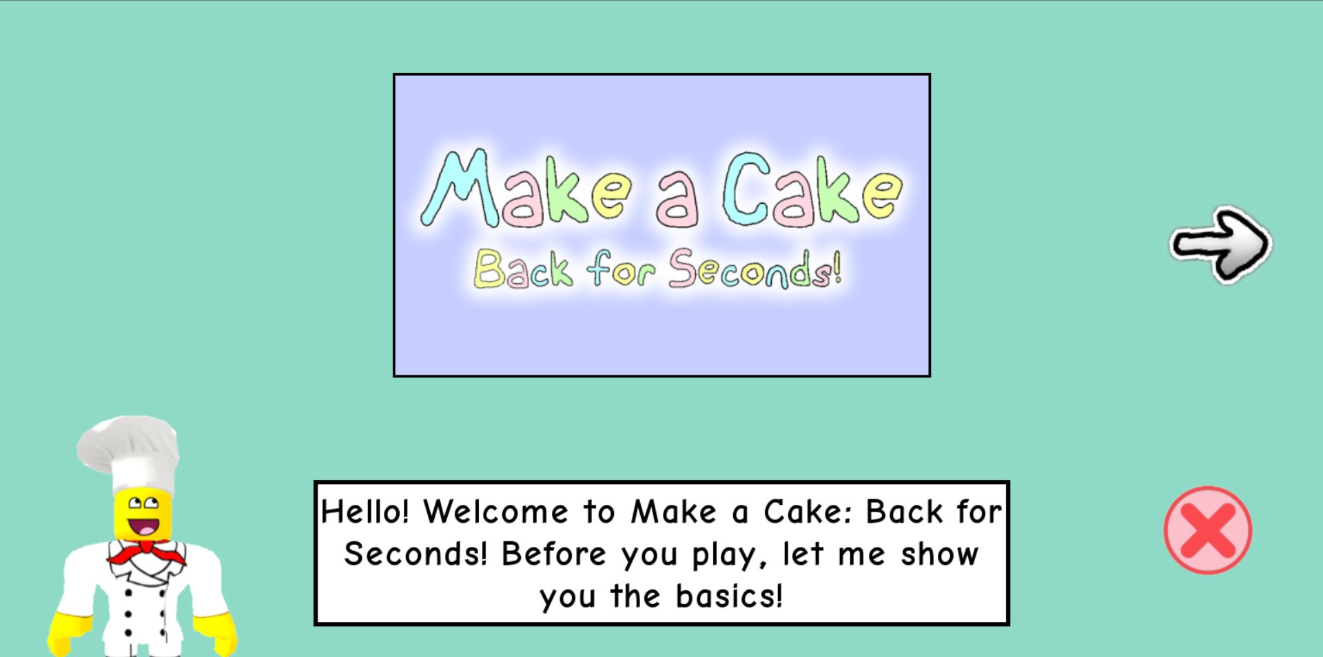 Make A Cake Back For Seconds - update make a cake back for seconds roblox