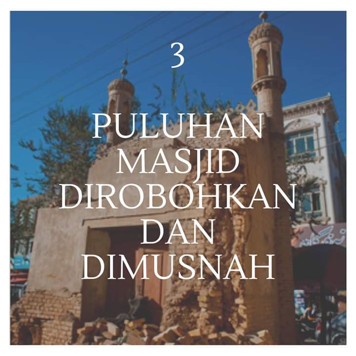 TweetIslamik's tweet photo. #Sebarkan biar dunia tahu.

9 jenis penindasan yang berlaku terhadap etnik #Uyghur yang berada di kem tahanan xinjiang

1. Bayi tidak boleh dinamakan dgn nama-nama Islam.
2. Al-quran dirampas oleh tentera China termasuk sejadah &amp; juga barangan yg mempunyai simbol bulan &amp; bintang. https://t.co/WU1hn3VmnT