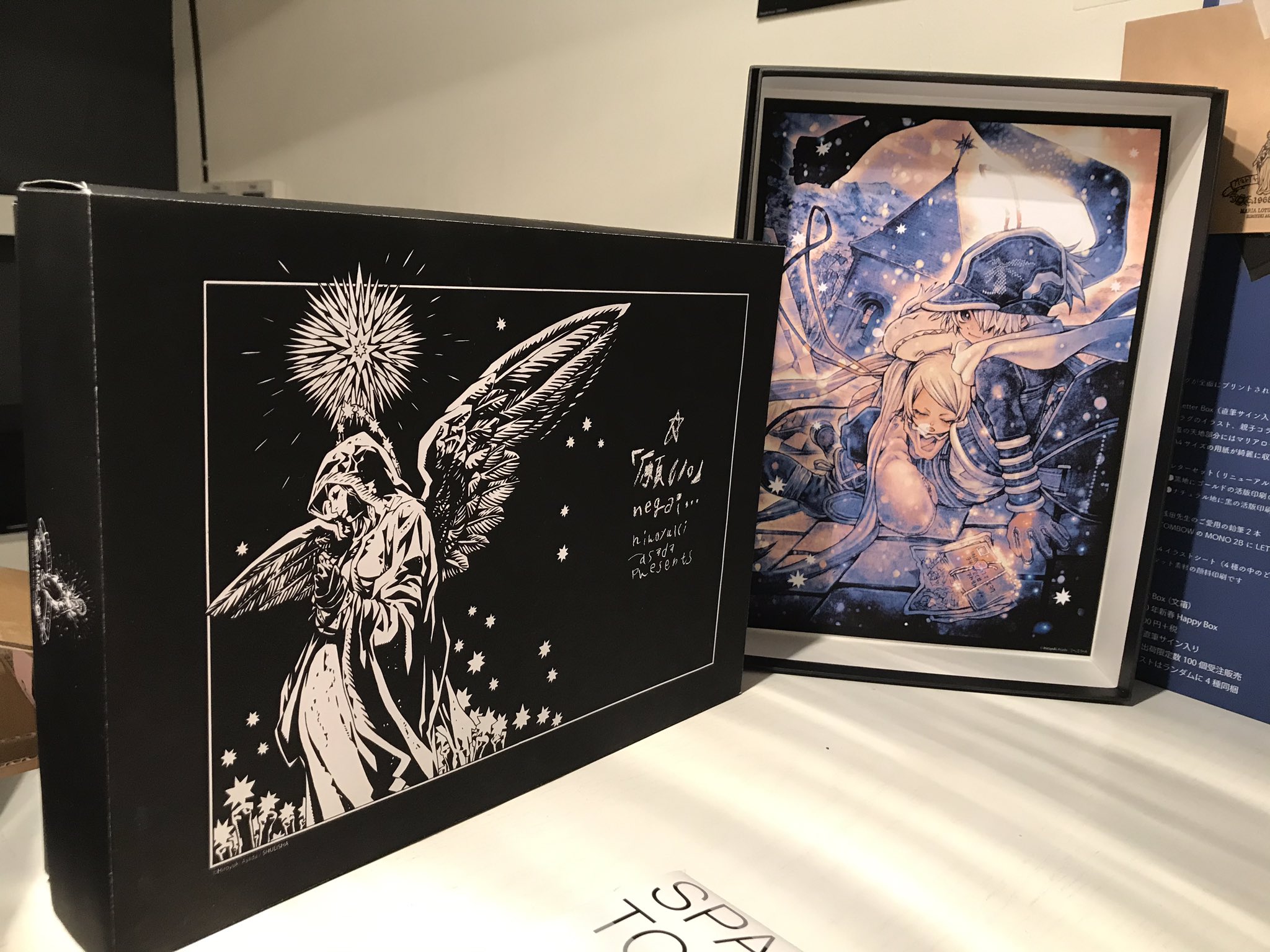 テガミバチ 浅田弘幸 WINSOR & NEWTON ASADA BOX PEZ (限定豪華BOXセット) / 浅田弘幸 - ソードフィッシュ ONLINE