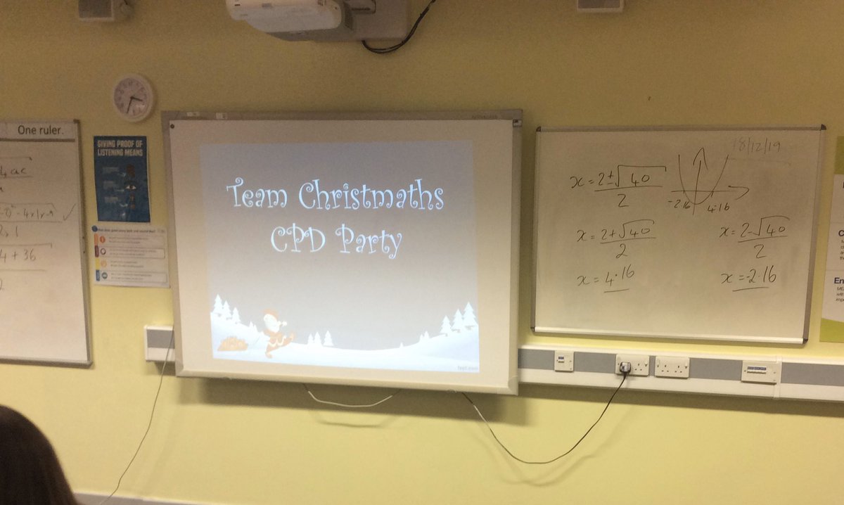 MEAcad's tweet photo. ‘Twas the night before the final day of term... & @meamaths had come together & planned their own additional #CPD session. 🤩🤩🤩
#Christmaths #SuperbTeam #ProfessionalDevelopment https://t.co/Ic3wXYX8aw
