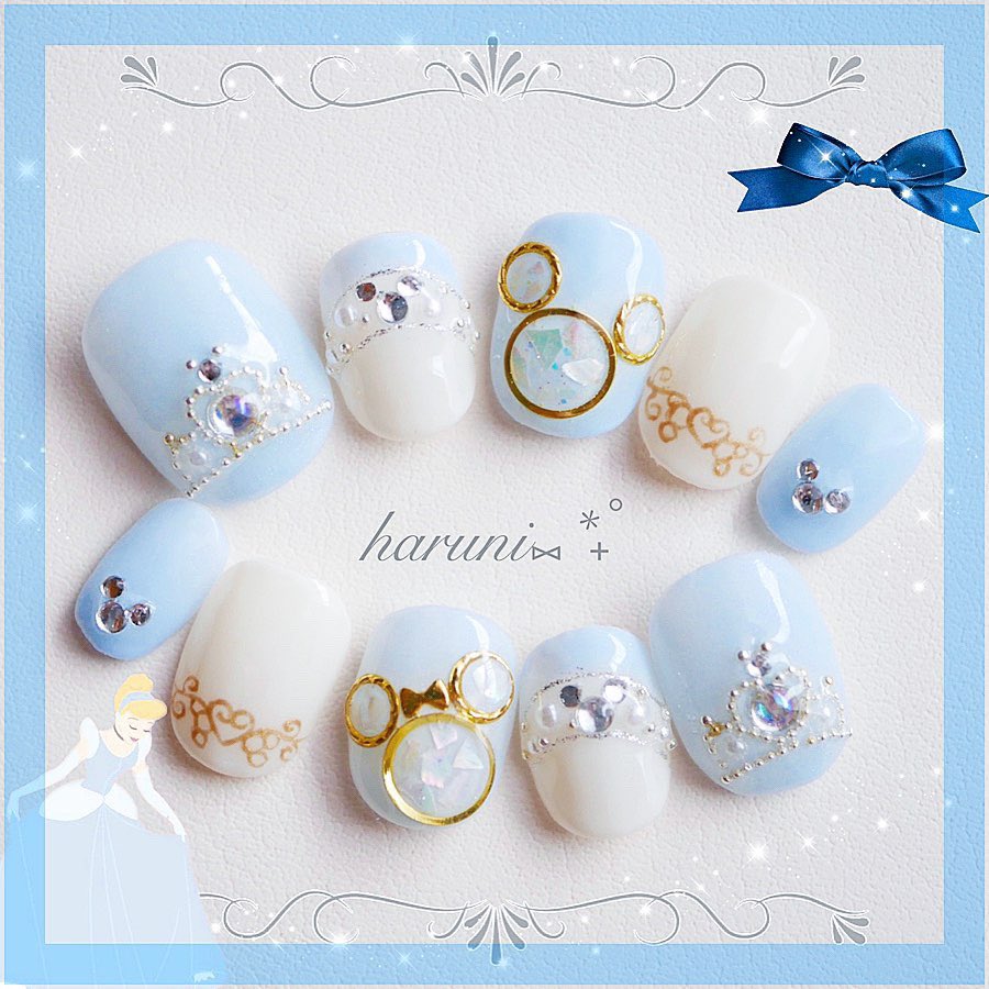 Haruni シンデレラのブライダルネイル୨୧ ミッキーベールの柄は分かる人には分かる ᵕ ゚ T Co 31u6pp6ojt Twitter Haruni シンデレラのブライダルネイル୨୧ ミッキーベールの柄は分かる人には分かる ᵕ ゚ T Co 31u6pp6ojt Twitter