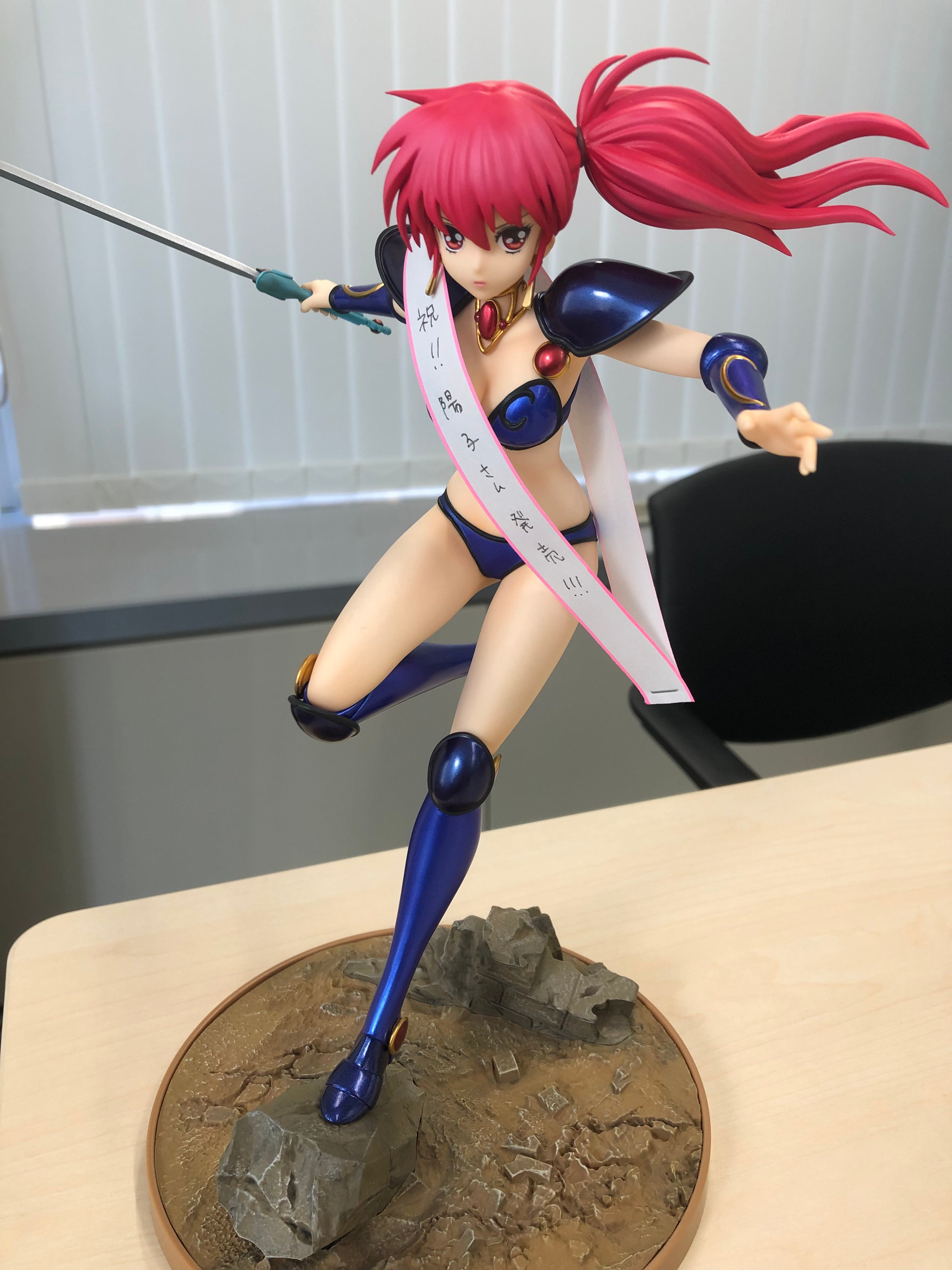 幻夢戦記レダ　朝霧陽子　フィギュア 伝説のOVA「幻夢戦記レダ」BD BOX発売記念！ 朝霧陽子が1/7