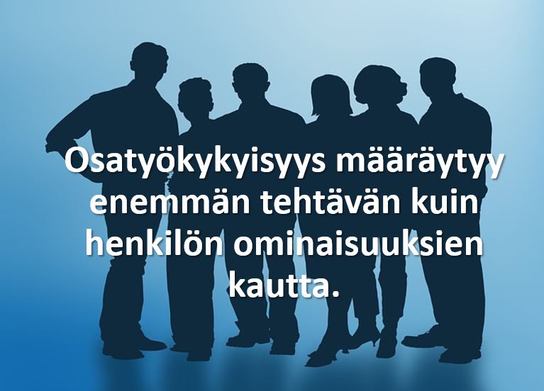 Hyvää joulunaikaa kaikille! Muistetaan ensi vuonna, että meillä jokaisella on joskus työkyvyssä puutteita, monelle #osatyökykyisyys on osa elämää, mutta kaikilla on oikeus työhön. Tehdään yhdessä parempi vuosi 2020. On hienoa olla mukana @IisistiH-hankkeessa, ...