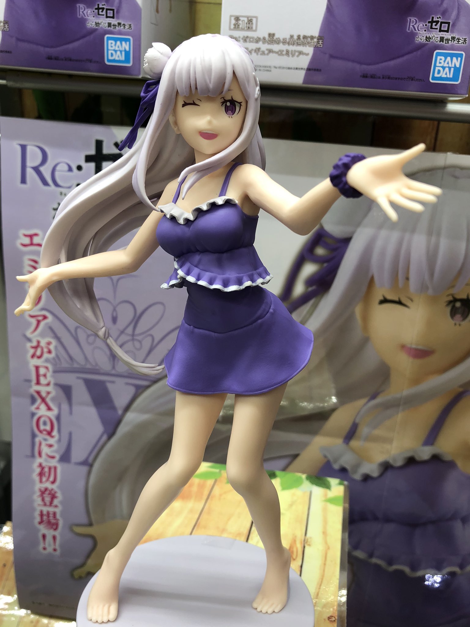 エミリアフィギュアEXQ 4体 Re:ゼロから始める異世界生活 EXQフィギュア-エミリア - メルカリ