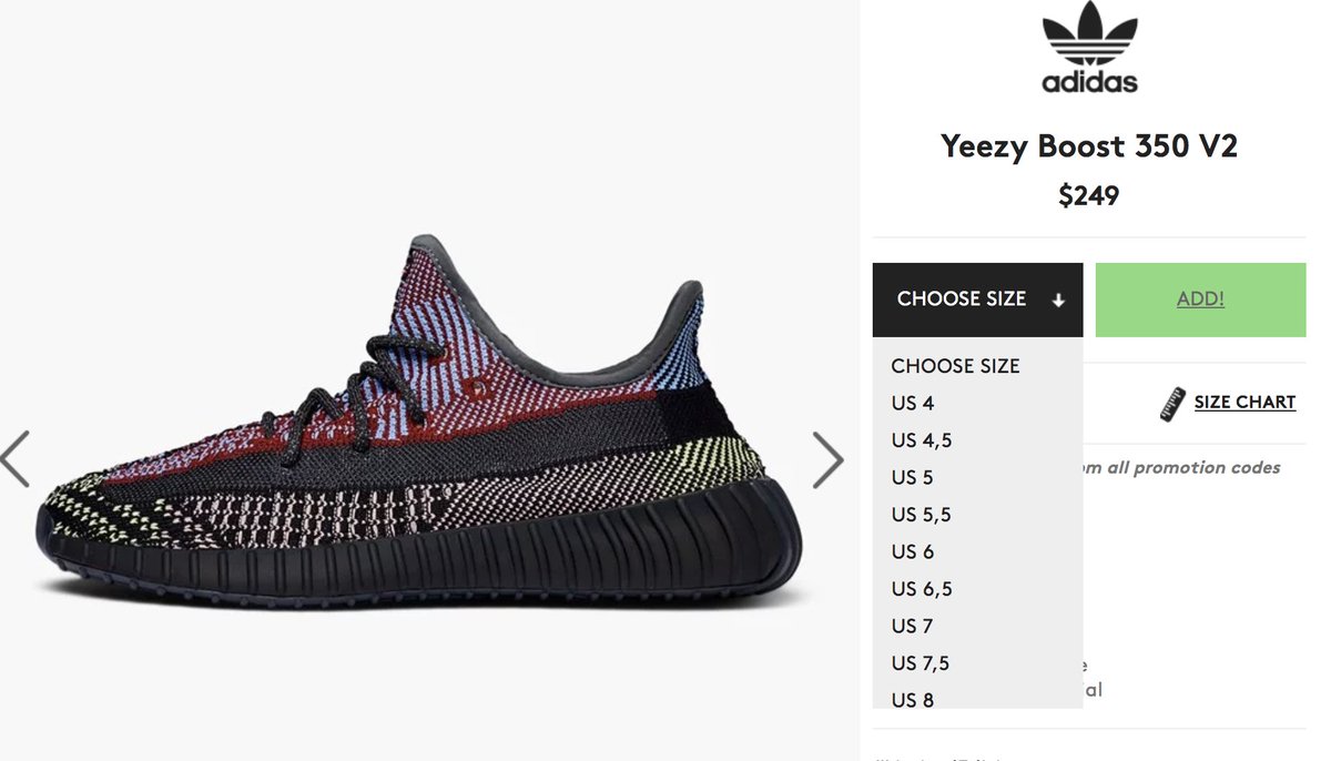 Adidas Yeezy Boost 350 V2 Yecheil Non 5 Star Attire