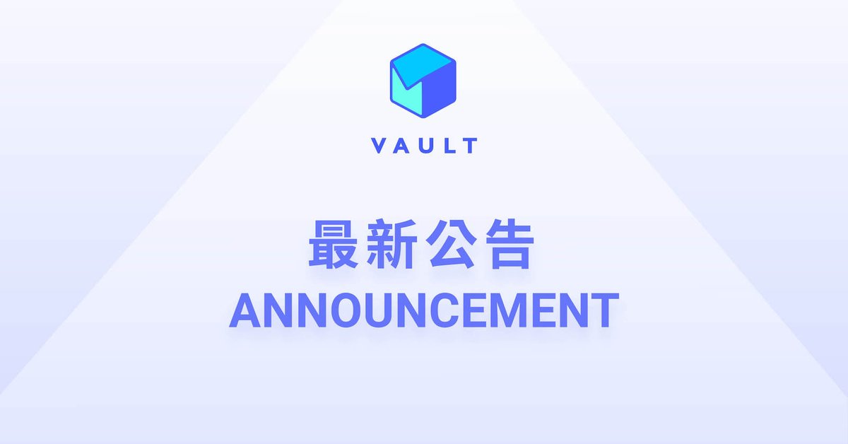 VAULT tweet media