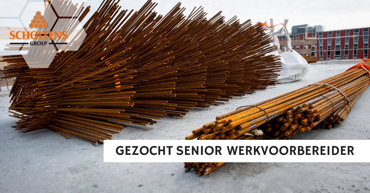 Vanwege onze groei zijn we op zoek naar een senior werkvoorbereider. 
Iets voor jou? Kom bij de Groep! #jointheframily #werkenindebouw
Bekijk de vacature op onze website: scholtens.eu/vacatures/